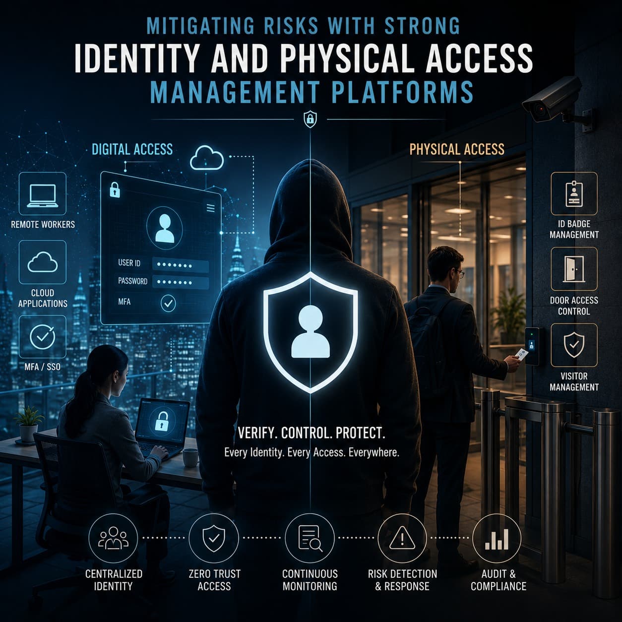 Insider Threats in the Hybrid Era Mitigating Risks with Strong Identity and Physical Access Management Platforms